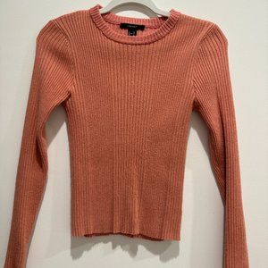 Forever 21 Pink Long Sleeve Shirt